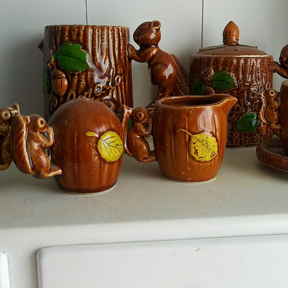 Squirrel/ Chipmunk Colorado tea/ Home Vintage - Picture 6 of 7